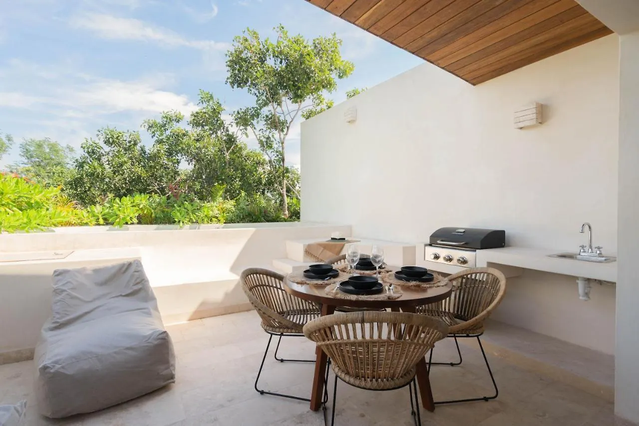 Exclusive 2Br Penthouse & Rooftop Pool, Aldea Zama Apartment Tulum